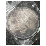 2010 AMERICAN SILVER EAGLE 1 TROY OZ .999 FINE SILVER