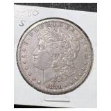 1880-S US MORGAN SILVER DOLLAR