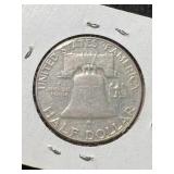 1960 US FRANKLIN HALF DOLLAR