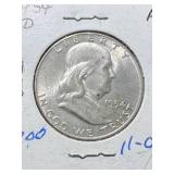 1954-D US FRANKLIN HALF DOLLAR