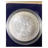 2000 AMERICAN SILVER EAGLE IN COLOR
