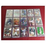 (15) Baseball Rookie Cards - Nice Names, Refractors, Etc