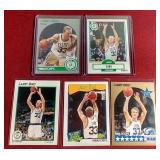 (5) Larry Bird Cards