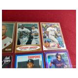 (10) Numbered Baseball Cards