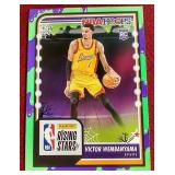 2023-24 Haunted Hoops Victor Wembanyama Rookie - Green Slime Parallel