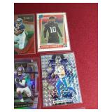 (15) Football Cards - All Prizms, Inserts, Etc.