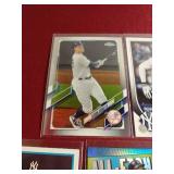 (5) Aaron Judge Cards - Includes Refractor Insert