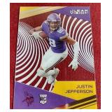 2020 Clear Vision Justin Jefferson Acetate Rookie Card