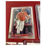 (5) Mike Trout Cards - Includes Refractor