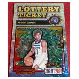 2020-21 Chronicles Anthony Edwards Lottery Ticket Insert Rookie