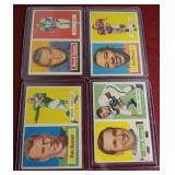(4) 1957 Topps Football Cards - (2) HOFers & (2) Rookies