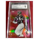 2020 Topps Chrome Luis Robert Pink Refractor Rookie - CGC 9