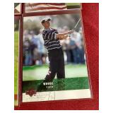 (6) Upper Deck Tiger Woods Cards