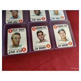 (15) 1968 Topps Game Cards - Pete Rose & Rod Carew!