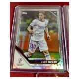 (3) Soccer Cards - (2) Stars & (1) Rookie Refractor