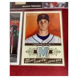 (5) Baseball Relic Cards