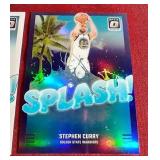 (2) Optic Splash Stephen Curry Cards - Includes Purple Prizm