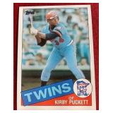 1985 Topps Kirby Puckett Rookie Card