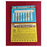 (2) 1990 Frank Thomas Rookie Cards