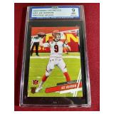 2020 Prestige Joe Burrow Rookie Card - ISA 9