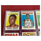(10) 1971-72 Topps Basketball Cards