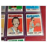 (10) 1971-72 Topps Basketball Cards