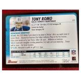 2003 Bowman Tony Romo Rookie Card