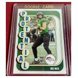 (3) 2024 Score Bo Nix Rookie Cards