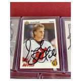 (5) Autographed Hockey Cards