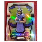 2023 Prizm Zay Flowers Jersey Rookie Card
