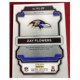 2023 Prizm Zay Flowers Jersey Rookie Card