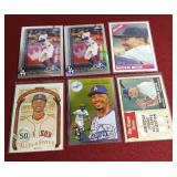 (6) Mookie Betts Cards