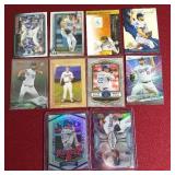 (10) Clayton Kershaw Cards - Includes Refractor