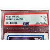 1986-87 Topps Wendel Clark Rookie Card - PSA 7