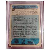 1986-87 Topps Wendel Clark Rookie Card - PSA 7