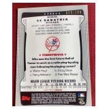 Cool CC Sabathia Topps Finest Refractor - #d/399