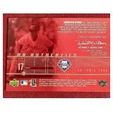 2000 UD Ionix Scott Rolen Autograph Card