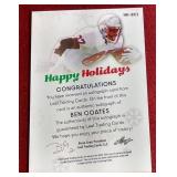 2022 Leaf Ben Coates Autograph Card