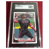 2024 Bowman Elly De La Cruz Rookie Card - SGC 10