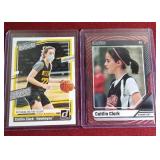 (2) 2024 Donruss Caitlin Clark Rookie Cards