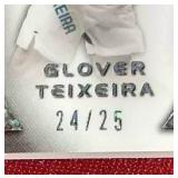 2022 Leaf Glover Teixeira Autograph Card - #d/25