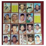 (20) 1962 Topps Baseball Cards