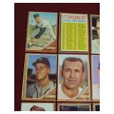 (20) 1962 Topps Baseball Cards