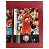 (2) 2004 Upper Deck 2nd Year LeBron James Cards