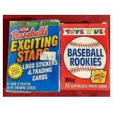 (2) Small 1980s Baseball Sets