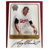 2001 Fleer Greats of the Game Tony Oliva Autograph