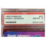1989 Donruss Randy Johnson Rookie Card - PSA 8