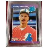 1989 Donruss Randy Johnson Rookie Card - PSA 8