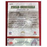 2007 Fleer Ultra Philip Rivers Game-Used Jersey Card