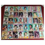 (40) 1975-76 Topps Basketball Cards